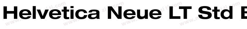 Helvetica Neue LT Std Bold Condense字体转换
